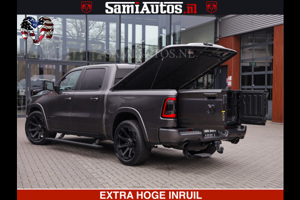 Dodge Ram LIMITED | 5.7 V8 HEMI 402PK | TUFF WIELEN | MEEST VOLLE LIMITED | PRACHTIGE KLEUR GRANITE CRYSTAL PEARL | CREW CAB | DUBBELE CABINE DC 5 PERSOONS | CREW CAB 5 PERSOONS | DUBBELE CABINE DC | MEEST ROYALE EN COMFORTABELE BEDRIJFSAUTO | HEAD-UP | LUCHTVERING | RONDOM CAMERA | MWK KLEP | PANORAMA DAK |