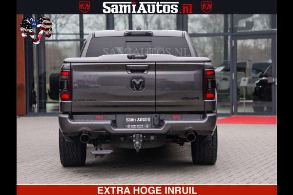 Dodge Ram LIMITED | 5.7 V8 HEMI 402PK | TUFF WIELEN | MEEST VOLLE LIMITED | PRACHTIGE KLEUR GRANITE CRYSTAL PEARL | CREW CAB | DUBBELE CABINE DC 5 PERSOONS | CREW CAB 5 PERSOONS | DUBBELE CABINE DC | MEEST ROYALE EN COMFORTABELE BEDRIJFSAUTO | HEAD-UP | LUCHTVERING | RONDOM CAMERA | MWK KLEP | PANORAMA DAK |