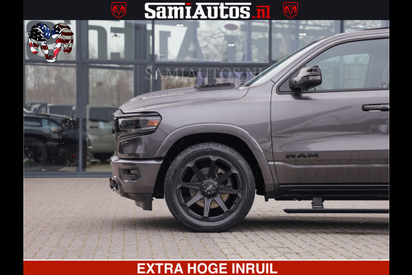 Dodge Ram LIMITED | 5.7 V8 HEMI 402PK | TUFF WIELEN | MEEST VOLLE LIMITED | PRACHTIGE KLEUR GRANITE CRYSTAL PEARL | CREW CAB | DUBBELE CABINE DC 5 PERSOONS | CREW CAB 5 PERSOONS | DUBBELE CABINE DC | MEEST ROYALE EN COMFORTABELE BEDRIJFSAUTO | HEAD-UP | LUCHTVERING | RONDOM CAMERA | MWK KLEP | PANORAMA DAK |