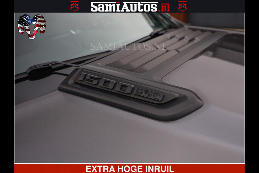 Dodge Ram LIMITED | 5.7 V8 HEMI 402PK | TUFF WIELEN | MEEST VOLLE LIMITED | PRACHTIGE KLEUR GRANITE CRYSTAL PEARL | CREW CAB | DUBBELE CABINE DC 5 PERSOONS | CREW CAB 5 PERSOONS | DUBBELE CABINE DC | MEEST ROYALE EN COMFORTABELE BEDRIJFSAUTO | HEAD-UP | LUCHTVERING | RONDOM CAMERA | MWK KLEP | PANORAMA DAK |