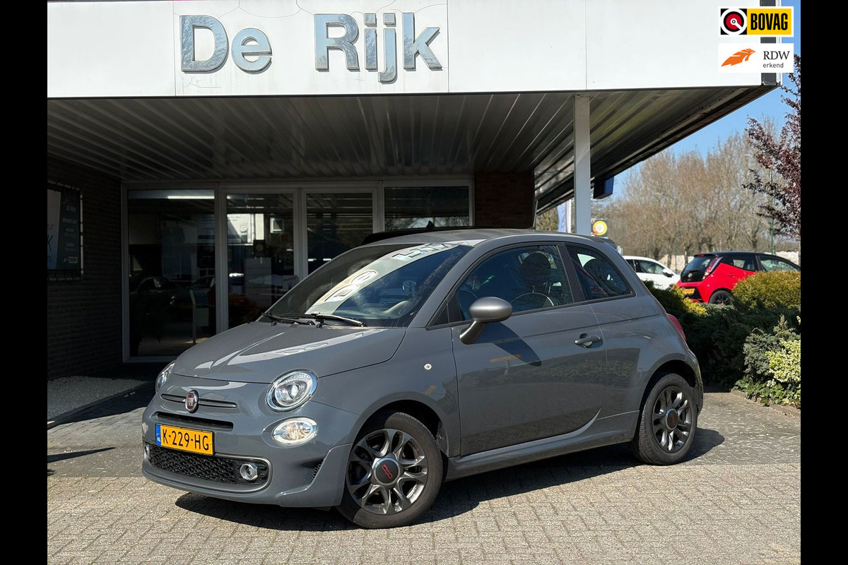 Fiat 500 1.0 Hybrid Rockstar | Carplay/Android, Climate, PDC, Cruise, Licht- en Regensensor |