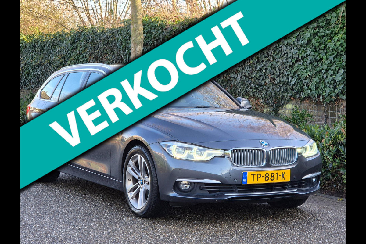 BMW 3 Serie Touring Nbt EVO Apple CarPlay LM Velgen Trekhaak NAP NL Gave Kleur 320i Luxury Edition