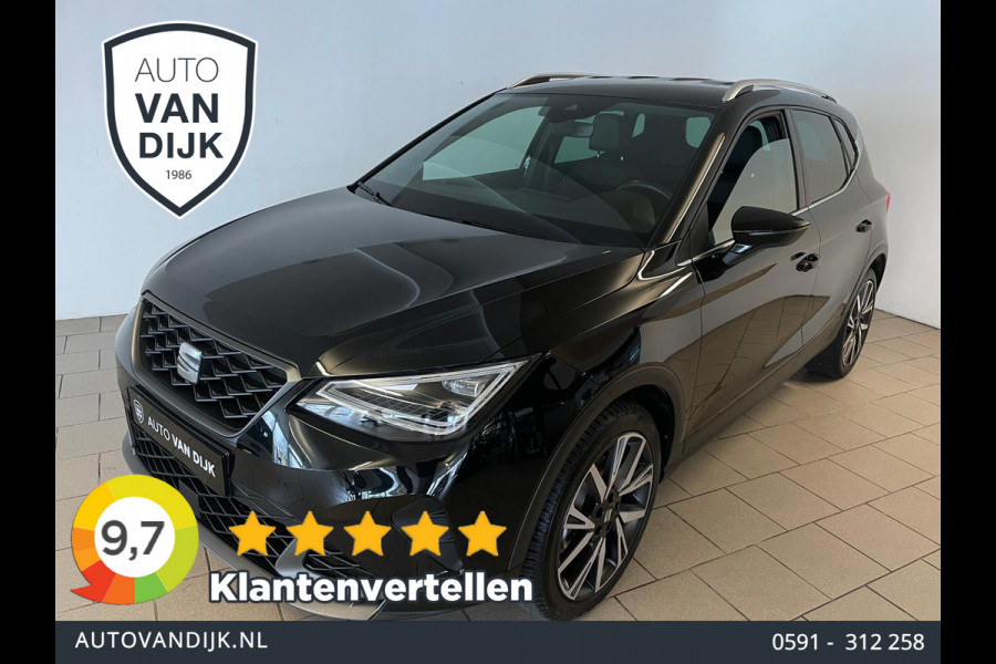 Seat Arona 1.0 TSI FR 110PK DSG automaat AIRCO CLIMA NAV CRUISE VIRT COCKPIT APPLE CARPLAY KEYLESS TREKHAAK NIEUWSTAAT