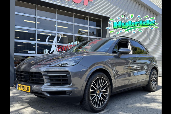 Porsche Cayenne 3.0 E-Hybrid SPORT - Panorama dak I Sport pakket I Leer I Airco I 21"Sport velgen I Black Trim I Nacht camera