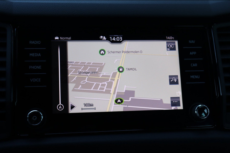 Škoda Kodiaq 1.5 TSI Sportline Business org.NL schuifdak trekhaak el.klep canton leer+verw. camera