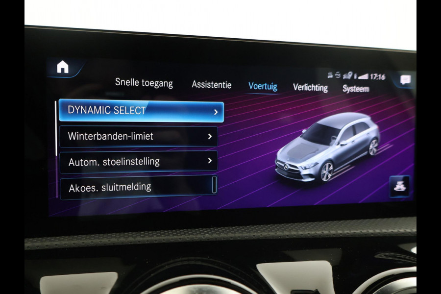 Mercedes-Benz A-Klasse 250e AMG SPORT + PANORAMA | MEMORY | TREKHAAK | SFEERVERLICHTING | CAMERA | STOELVERWARMING