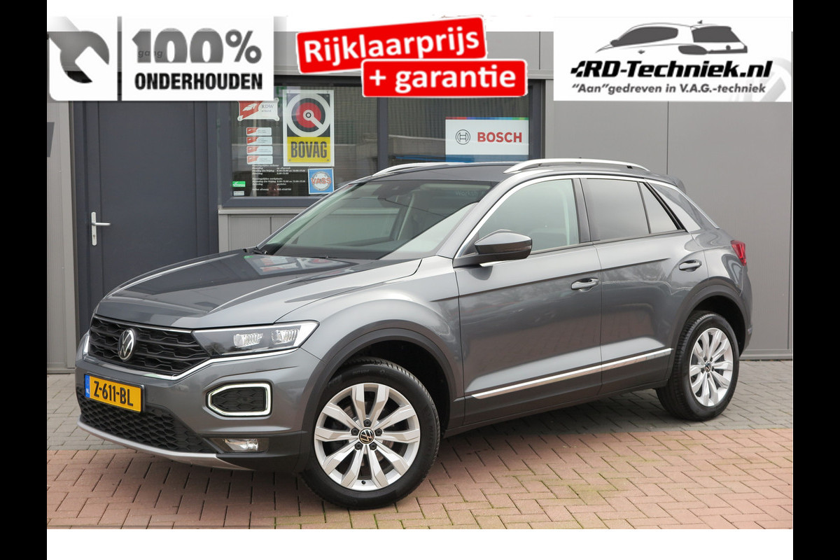 Volkswagen T-Roc 1.5 TSI 150pk Sport, Led , Adaptive cruise, Keyless , Virtual cockpit, Lane assist, Side assist, Stoelverwarming, PDC , Achteruitrijcamera, Buitenspiegels inklapbaar, Carplay , DAB+ etc.
