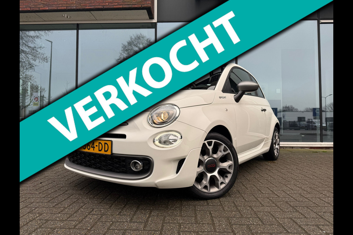 Fiat 500 1.0 Hybrid Sport - Navi - Panoramadak - Climate - Org.NL
