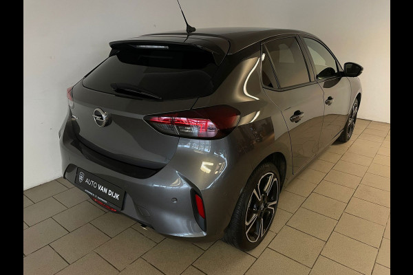 Opel Corsa 1.2 GS Line ARICO CLIMA NAVI VIA APP CRUISE BLUETOOTH ZWARTE HEMEL 17 INCH LM VELGEN PRIVACYGLAS NIEUWSTAAT