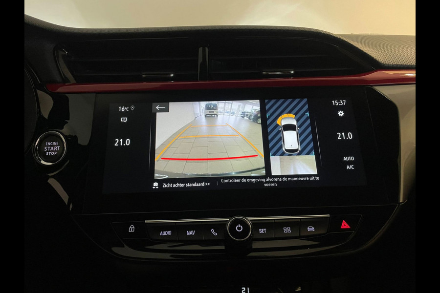 Opel Corsa 1.2 GS Line ARICO CLIMA NAVI VIA APP CRUISE BLUETOOTH ZWARTE HEMEL 17 INCH LM VELGEN PRIVACYGLAS NIEUWSTAAT