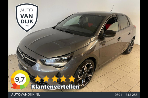 Opel Corsa 1.2 GS Line ARICO CLIMA NAVI VIA APP CRUISE BLUETOOTH ZWARTE HEMEL 17 INCH LM VELGEN PRIVACYGLAS NIEUWSTAAT