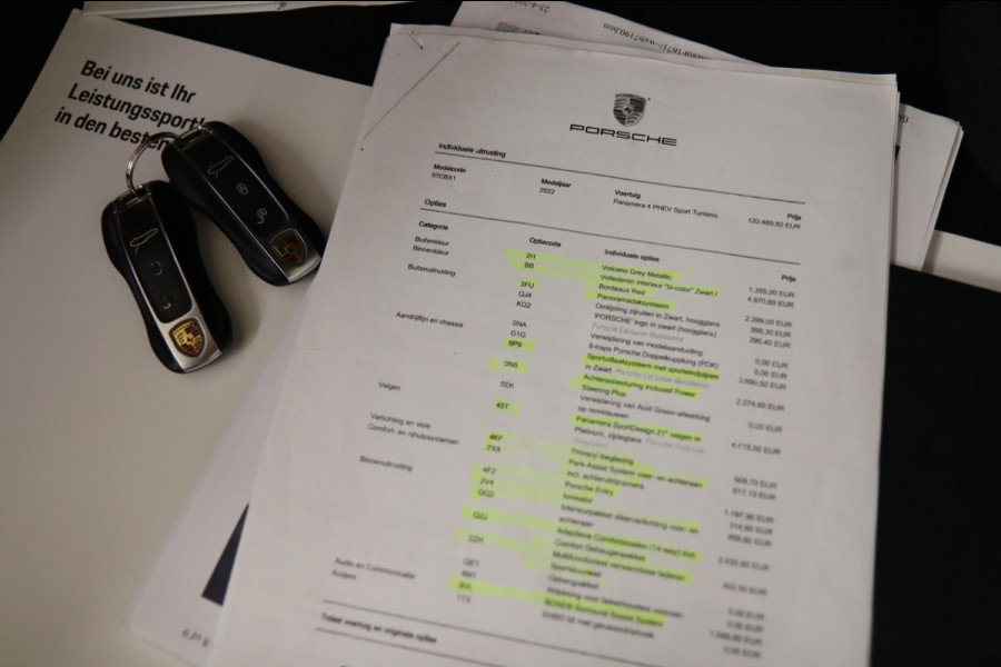 Porsche Panamera Sport Turismo 2.9 4 E-Hybrid PANO/DEALERGARANTIE/CARPLAY/KEYLESS/NAVI/VOL