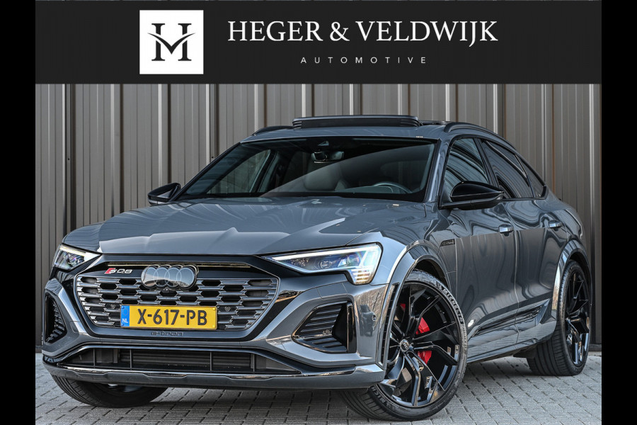 Audi Q8 Sportback e-tron S quattro SQ8 115 kWh | NL-Auto | Panorama dak | S-Seats | Bang & Olufsen | Camera | Ambiance interieur | 23 inch.