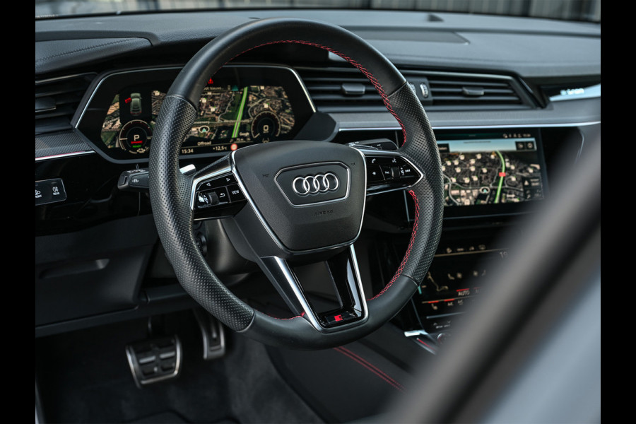 Audi Q8 Sportback e-tron S quattro SQ8 115 kWh | NL-Auto | Panorama dak | S-Seats | Bang & Olufsen | Camera | Ambiance interieur | 23 inch.