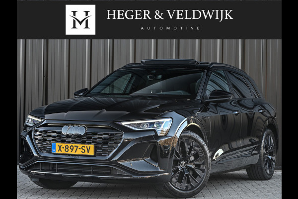 Audi Q8 e-tron 55 quattro Advanced Edition Plus 115 kWh | Panoramdak | Ambiance interieur | Adaptive Cruise | NL-Auto | Memory seats | Keyless