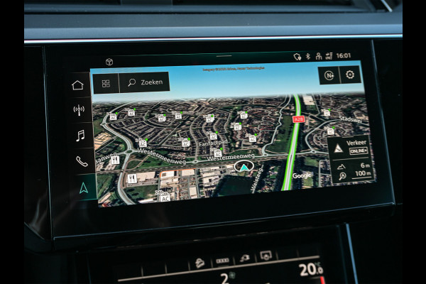 Audi Q8 e-tron 55 quattro Advanced Edition Plus 115 kWh | Panoramdak | Ambiance interieur | Adaptive Cruise | NL-Auto | Memory seats | Keyless