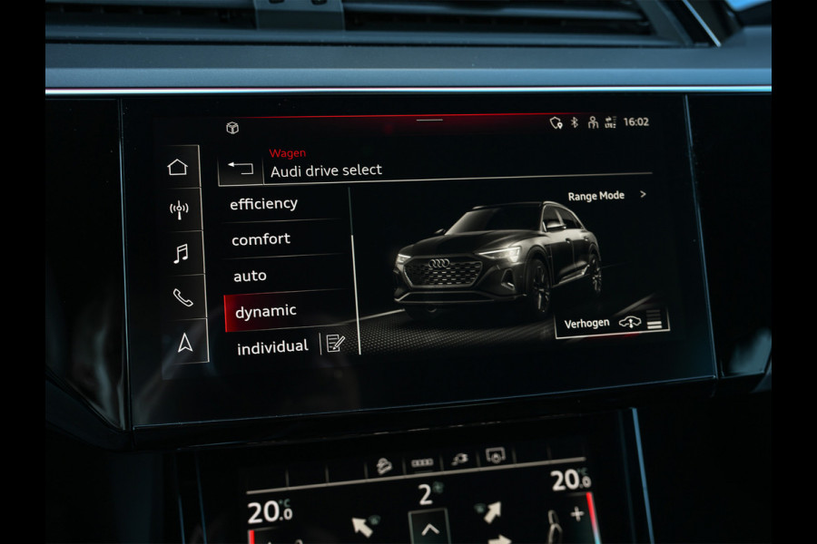 Audi Q8 e-tron 55 quattro Advanced Edition Plus 115 kWh | Panoramdak | Ambiance interieur | Adaptive Cruise | NL-Auto | Memory seats | Keyless