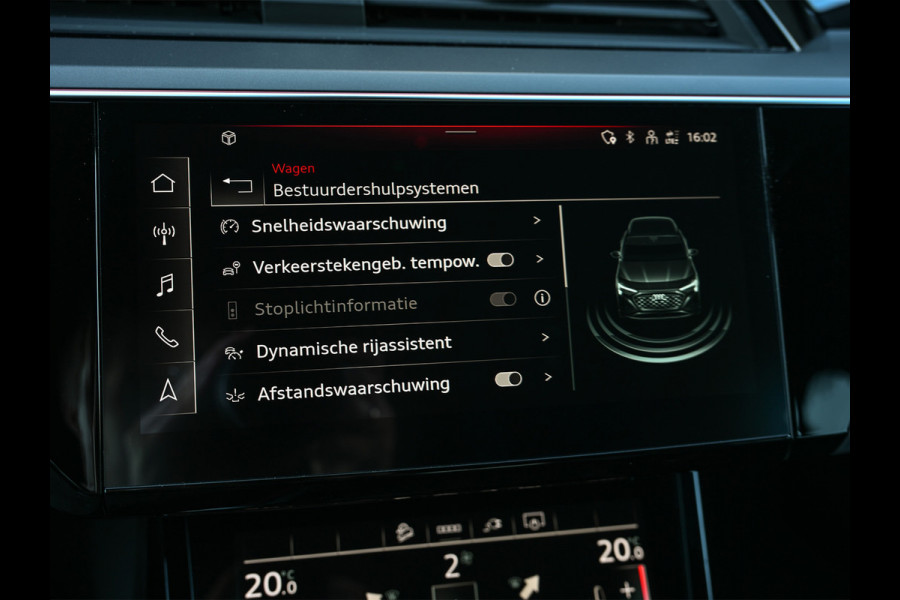Audi Q8 e-tron 55 quattro Advanced Edition Plus 115 kWh | Panoramdak | Ambiance interieur | Adaptive Cruise | NL-Auto | Memory seats | Keyless