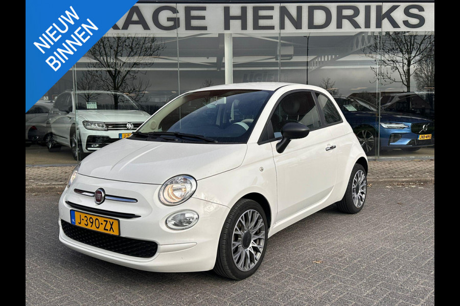 Fiat 500 1.0 Hybrid Pop | Airco | 16"LM velgen | Cruise Control | Bianco Gelato |