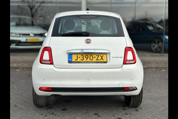 Fiat 500 1.0 Hybrid Pop | Airco | 16"LM velgen | Cruise Control | Bianco Gelato |