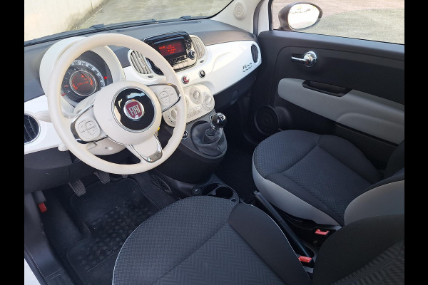 Fiat 500 1.0 Hybrid Pop | Airco | 16"LM velgen | Cruise Control | Bianco Gelato |