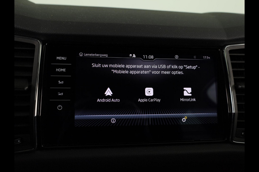 Škoda Kodiaq 1.5 TSI Business Edition Plus 150 pk | Lederen bekleding | Elektrisch verstelbare bestuurdersstoel|  Navigatie | Parkeersensoren (Park assist) | Rondomzicht camera | Stoelverwarming v/a |