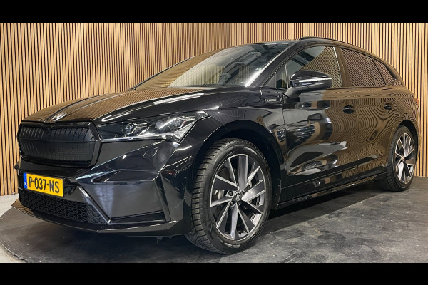 Škoda ENYAQ iV 80 Sportline|91% SOH|BLACK EDITION|CARPLAY|CAMERA|ACC|STOEL+STUURVERWARMING|ORG.NL|NAP|INCLUSIEF BTW|1e EIGENAAR|