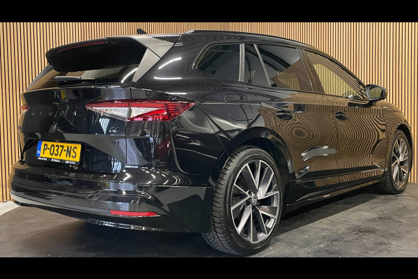 Škoda ENYAQ iV 80 Sportline|91% SOH|BLACK EDITION|CARPLAY|CAMERA|ACC|STOEL+STUURVERWARMING|ORG.NL|NAP|INCLUSIEF BTW|1e EIGENAAR|