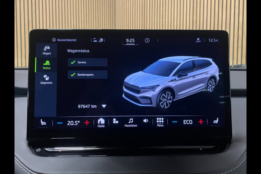 Škoda ENYAQ iV 80 Sportline|91% SOH|BLACK EDITION|CARPLAY|CAMERA|ACC|STOEL+STUURVERWARMING|ORG.NL|NAP|INCLUSIEF BTW|1e EIGENAAR|