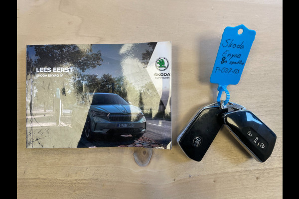 Škoda ENYAQ iV 80 Sportline|91% SOH|BLACK EDITION|CARPLAY|CAMERA|ACC|STOEL+STUURVERWARMING|ORG.NL|NAP|INCLUSIEF BTW|1e EIGENAAR|