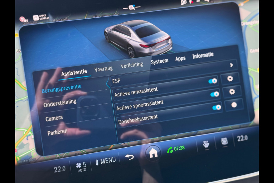 Mercedes-Benz E-Klasse 200 AMG Line Hyperscreen 360 Camera 21 inch