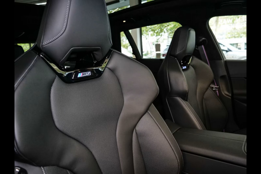 BMW 5 Serie Touring M5 ** M-DRIVER PACK (305 km/h), M-REMMEN, TREKH, ACC, MERINO LEDER, 20/21 INCH LMV ** 1e EIG - UNFALLFREI - Ex BMW AG ** ** INFORMEER OOK NAAR ONZE AANTREKKELIJKE FINANCIAL-LEASE TARIEVEN **