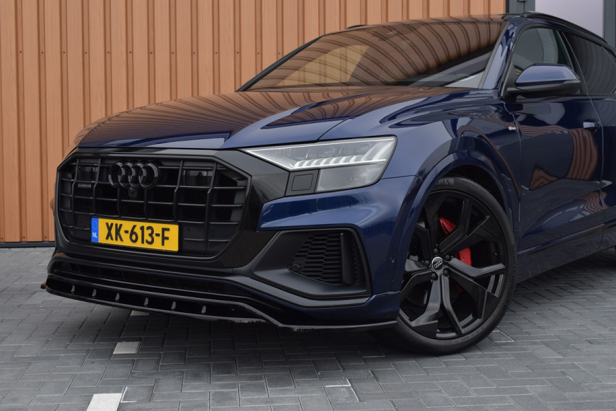 Audi Q8 50 TDI 286pk Quattro S-line | Leer | Pano | Luchtvering | Head-Up | 23"