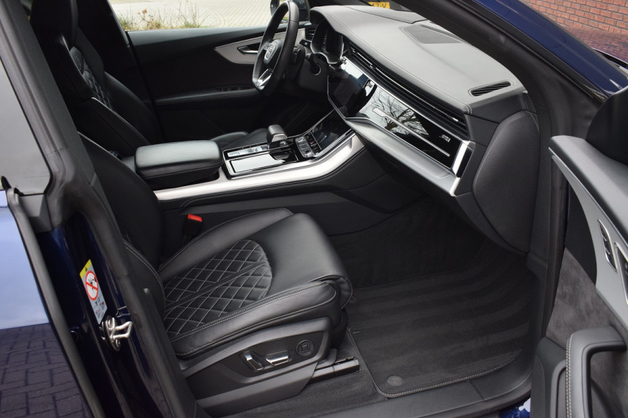 Audi Q8 50 TDI 286pk Quattro S-line | Leer | Pano | Luchtvering | Head-Up | 23"