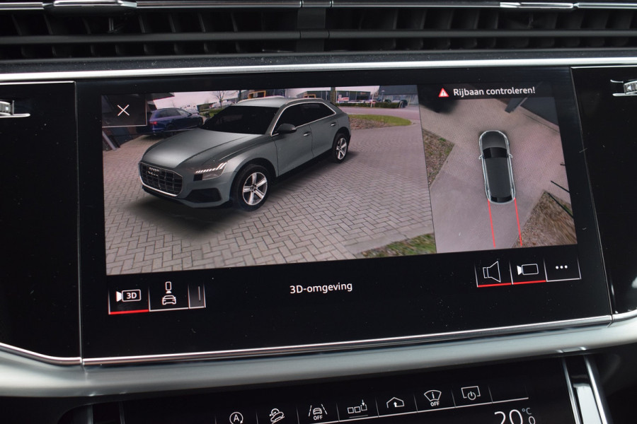 Audi Q8 50 TDI 286pk Quattro S-line | Leer | Pano | Luchtvering | Head-Up | 23"