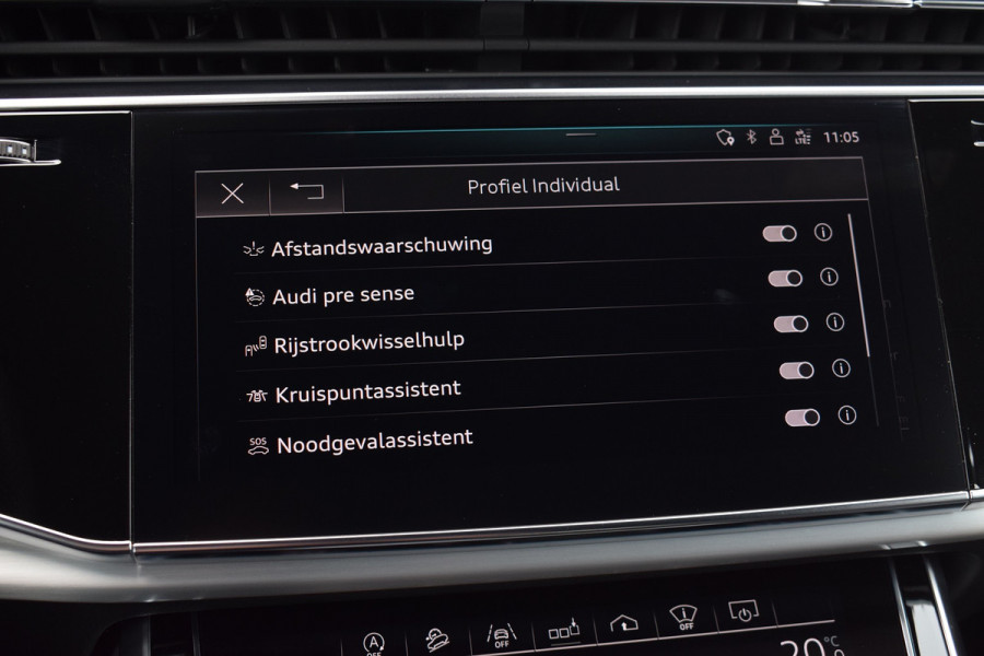 Audi Q8 50 TDI 286pk Quattro S-line | Leer | Pano | Luchtvering | Head-Up | 23"