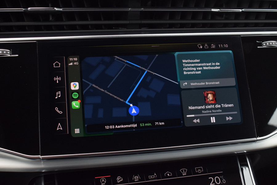 Audi Q8 50 TDI 286pk Quattro S-line | Leer | Pano | Luchtvering | Head-Up | 23"