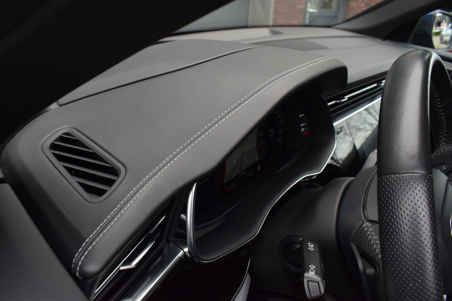 Audi Q8 50 TDI 286pk Quattro S-line | Leer | Pano | Luchtvering | Head-Up | 23"
