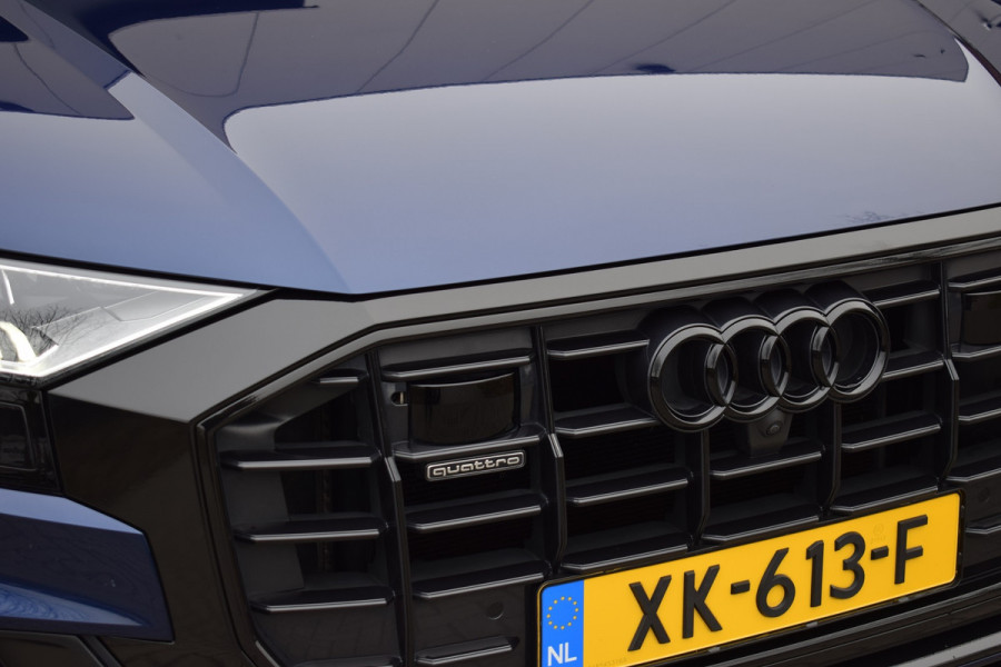 Audi Q8 50 TDI 286pk Quattro S-line | Leer | Pano | Luchtvering | Head-Up | 23"