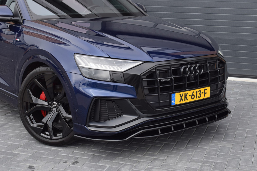 Audi Q8 50 TDI 286pk Quattro S-line | Leer | Pano | Luchtvering | Head-Up | 23"