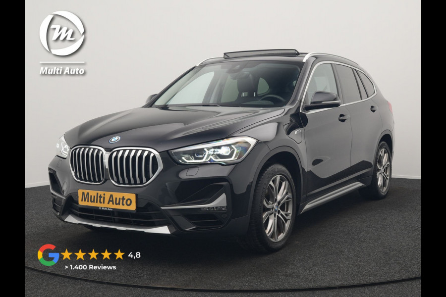 BMW X1 xDrive25e XLine PHEV 221pk Dealer O.H. | Trekhaak Afn. | Panodak | Adaptive Cruise | Camera | Lederen Sportstoelen & Stuur Verwarmd | Keyless | Apple Carplay | Hifi Audio | Navigatie | DAB | 18"L.M | Plug In Hybrid