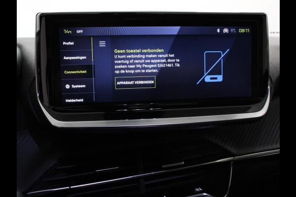 Peugeot 2008 1.2 Hybrid 136 pk Automaat Allure | DEMO ! | Navigatie | Apple Carplay/Android Auto | Climate Control | Dab | Led | Parkeer sensoren | Cruise Control | Stoelverwarming