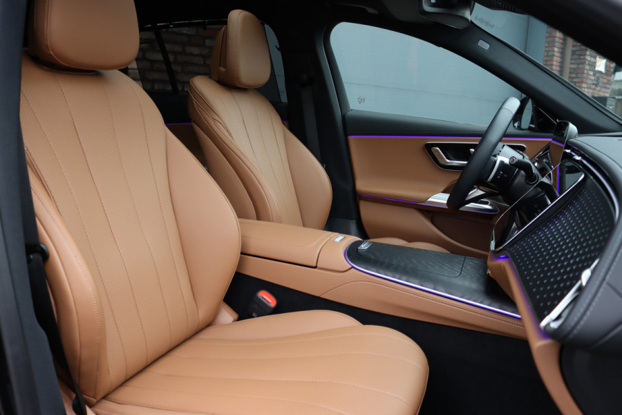 Mercedes-Benz E-Klasse Estate 300 e AMG Line | Distronic | Trekhaak | Burmester | Stoelventilatie | Panoramadak | Digital Light | Surround Camera | Keyless Go | Zonnerollo's |