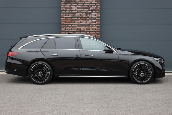 Mercedes-Benz E-Klasse Estate 300 e AMG Line | Distronic | Trekhaak | Burmester | Stoelventilatie | Panoramadak | Digital Light | Surround Camera | Keyless Go | Zonnerollo's |