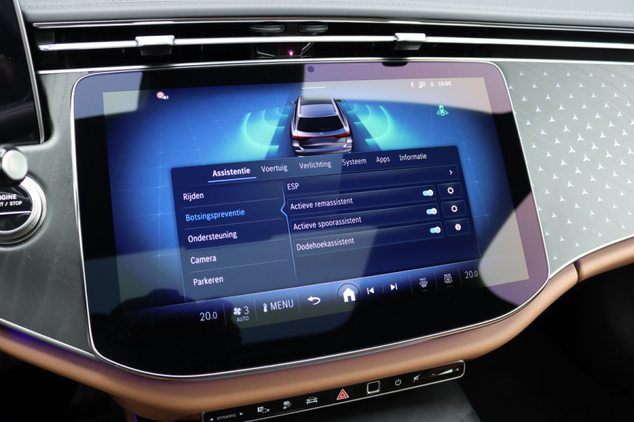 Mercedes-Benz E-Klasse Estate 300 e AMG Line | Distronic | Trekhaak | Burmester | Stoelventilatie | Panoramadak | Digital Light | Surround Camera | Keyless Go | Zonnerollo's |