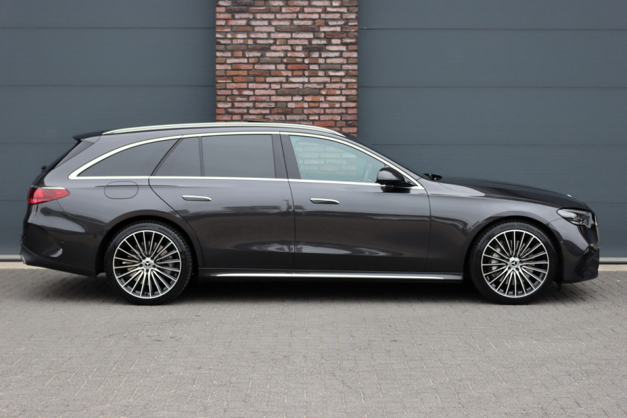 Mercedes-Benz E-Klasse Estate 300 e AMG Line | Hyperscreen | Luchtvering | Distronic+ | Trekhaak | Burmester | HUD | Verwarmd Stuurwiel | Panoramadak | Digital Light | Achterbank Verwarmd |