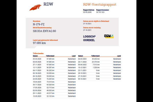 Škoda ENYAQ iV 80 SOH 93% Warmtepomp Pano-Dak Leer+Elektr+Memory+Verwarmd Adap.Cruise Lmv 21" Camera Matrix-Led Apple Carplay Android Auto Pdc Privacy GlasDAB Stuur+Achterbankverwarming Draadloze telefoonlader Keyless Dodehoek detectie Dealeronderhouden Origineel Nederlandse Auto Nieuwprijs €59.055,-