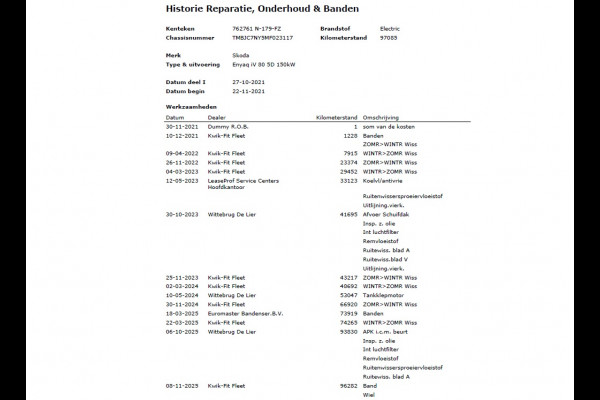 Škoda ENYAQ iV 80 SOH 93% Warmtepomp Pano-Dak Leer+Elektr+Memory+Verwarmd Adap.Cruise Lmv 21" Camera Matrix-Led Apple Carplay Android Auto Pdc Privacy GlasDAB Stuur+Achterbankverwarming Draadloze telefoonlader Keyless Dodehoek detectie Dealeronderhouden Origineel Nederlandse Auto Nieuwprijs €59.055,-