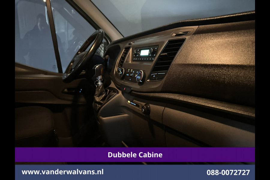 Ford Transit 2.0 TDCI 131pk L3H2 Dubbele Cabine Euro6 Airco | 7-Zits | Imperiaal | 2500kg Trekhaak | Cruisecontrol Verwarmde voorruit, Parkeersensoren