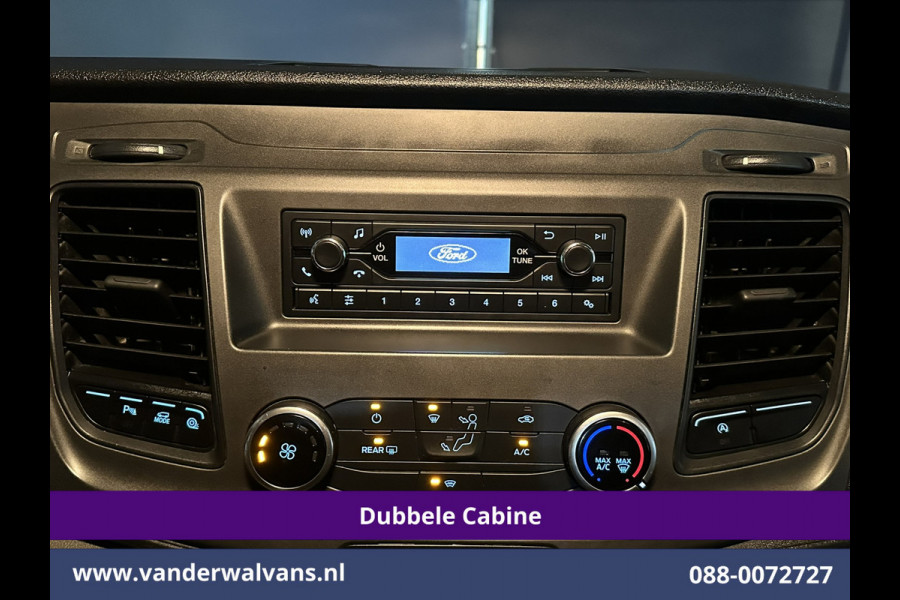 Ford Transit 2.0 TDCI 131pk L3H2 Dubbele Cabine Euro6 Airco | 7-Zits | Imperiaal | 2500kg Trekhaak | Cruisecontrol Verwarmde voorruit, Parkeersensoren